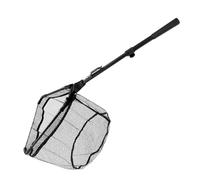 Épuisette de Pêche | Manche Télescopique Grande Épuisette | Outil de Capture Portable pour Enthousiastes de Homard Crabe Poisson-Chat Saumon Vairon Perche Crevette