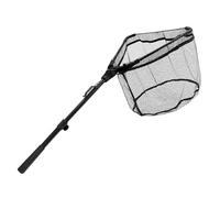 Épuisette de Pêche | Manche Télescopique Grande Épuisette | Outil de Capture Portable pour Enthousiastes de Homard Crabe Poisson-Chat Saumon Vairon Perche Crevette
