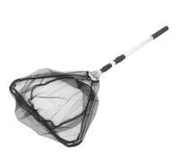 Épuisette de pêche pliante - Tbest - Triangulaire - 1,5m - Poignée télescopique - Durable