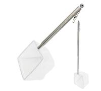 Épuisette de pêche portable - Filet à rameaux | Épuisette flottante avec manche télescopique en acier inoxydable, facile à attraper pour réservoir, étang, rivière d'eau douce