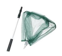 Épuisette de pêche portable rétractable avec manche télescopique