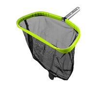 Épuisette de piscine de type lourd avec cadre en aluminium renforcé et mailles de profondeur pour un retrait efficace des débris de feuilles