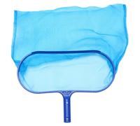 Épuisette de Piscine Ovale Renforcée, Filet Fin Bleu en Nylon et Plastique | Fond Scellé, Bord Large et Panier Profond, Usage Prolongé, pour Entretien Bassin et Débris Fins