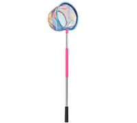 Épuisette Enfant - Filet Capturant Extensible | Filet Papillon | Cadre Acier Inoxydable Robust, Manche Fibre Carbone Portatif, Maille Extra Dure Résistante, Pour Attraper Petits Poissons Crevettes Pap