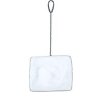 Epuisette maille fine rectangulaire pour aquarium Zolux Blanc 15 cm