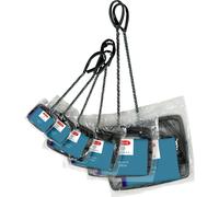 Epuisette maille fine rectangulaire pour aquarium Zolux Bleu 12 cm