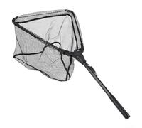 Épuisette Télescopique 40cm Maille Caoutchoutée Pliante