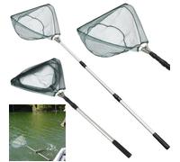 Épuisette télescopique Safe Catch and Release - Jeffrey®3126 - Vert foncé + argent - Adulte - Mixte - Pêche
