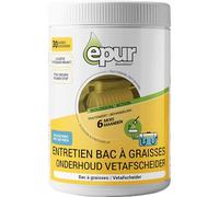 Epur - Bac à Graisses, 30 doses pour 6 mois de traitement, Liquéfie les matières grasses, Evite colmatage et mauvaises odeurs, 750 g