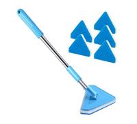 Épurateur d'aquarium - Acier Inoxydable, Brosse de Nettoyage 'Aquarium Poignée Longue résistante | Outil pour enlever Les algues avec éponge et grattoir à Double Action,