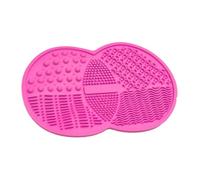 Épurateur De Brosse De Maquillage En Silicone - Tapis De Nettoyage De Brosse En Silicone, Épurateur D'outil De Lavage En Silicone | Tampon De Nettoyage De Brosses Avec Ventouse, Pour Éponges De Maquil
