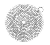 Épurateur De Chaîne-outil D'élimination Des Résidus De Poêle En Fer En Acier Inoxydable, De Nettoyage Robuste, Épurateur De Poêle Réutilisable, Chaîne De Récurage D'ustensiles De Cuisine Pour U