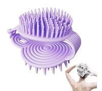 Épurateur de cuir chevelu, brosse à shampoing pour masseur de cuir chevelu,Masseur de cheveux Brosse à shampoing double face pour le lavage des cheveux - Brosse à cheveux exfoliante manuelle pour soin