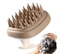 Épurateur de cuir chevelu en silicone, masseur de cuir chevelu - Gommage à cuir chevelu en silicone souple à double face - Brosse à cuir chevelu pour shampooing pour cheveux co