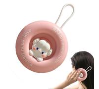 Épurateur de cuir chevelu, épurateur de cheveux | Brosse à cheveux sur le thème des animaux | Dessin animé shampooing peigne exfoliant pour cuir chevelu, gommage doux avec poils en silicone peigne