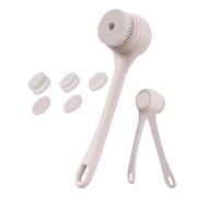 Épurateur de douche électrique - Brosse exfoliante électrique | Brosses de bain et de corps étanches | Brosse électrique pour le dos à grande batterie pour pieds de massage