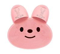 Épurateur De Pieds À Utiliser Sous La Douche | Coussin De Massage Dos Antidérapant En Forme De Lapin - Brosse De Massage En Silicone Peau Mor