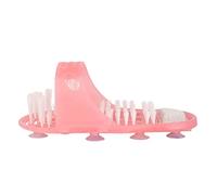 Épurateur de Pieds de Douche en PVC Rose Sonew, élimination des Peaux Mortes et Lave-pieds de Relaxation Musculaire adapté à la Salle de Bain à Domicile et à l'utilisation de