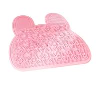 Épurateur de pieds de douche - Ventouse lapin antidérapante de 30,4 cm | Épurateur de pieds en silicone, tampon de brosse de dos de douche en silicone pour le nettoyage par massage, utilisation au sol
