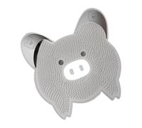 Épurateur de pieds de salle de bain, douche à récurer les pieds, ventouses de 2,5 cm, brosse exfoliante à séchage rapide pour le nettoyage de la salle de bain, outil d'hygiène pour personnes âgées, ép