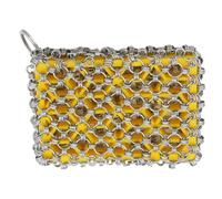 Épurateur de poêle en cotte de mailles - Nettoyant portable en acier inoxydable, outil de récurage polyvalent en métal, nettoyant de vaisselle en fonte, épurateur de cuisine | Avec faitout, p