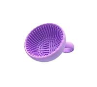 Épurateur de silicone et cuvette antidérapante pour la brosse rapide de maquillage propre; Réalisez le nettoyage profond effectivement pour toutes les brosses faciales.