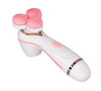 Épurateur électrique du Visage, Brosse Nettoyante Multifonctionnelle de Taille Compacte, Rotation à 360 Degrés pour les (PINK)