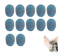 Épurateur en Acier pour Vaisselle,Tampons avec Savon en Acier,Tampons À Récurer en Laine d'acier, Tampon avec Savon pour Éliminer La Saleté Tenace, La Graisse(12 Pièce)