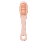 Épurateur facial en silicone - Brosse de nettoyage à main à texture douce avec poignée pour les doigts, poils de massage respectueux de la peau, outil de nettoyage en profondeur, exfolietion du visage