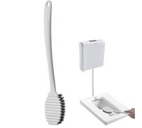 Épurateur pour toilettes, brosse de nettoyage de salle de bain,Brosse à récurer pour toilettes multifonctionnelle | Système de nettoyage de douche sans impasse pour mur carrelé, éviers, baignoire, lav