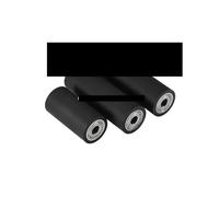 EPVJXPOYS Rouleau en Caoutchouc Non Alimenté/Rouleau Enduit OD10-50/rouleau À Double Roulement/Roue Entraînée en Caoutchouc De Silicone Résistant À l'usure(1pcs 45x120x10)