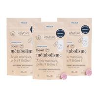 EPYCURE - Boost Méta Morosil 400mg Hautement Dosé - 87% Naturel - Équilibre Énergétique - Orange Moro, Cola, Chrome, Choline - Goût Myrtille - Vegan - Coffret de 3