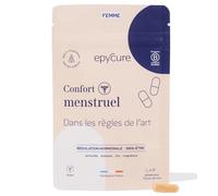 EPYCURE - Cure Équilibre Menstruelle - Soulagement des Douleurs et Équilibre Hormonal - 100% Naturel - Alchémille, Shatavari, Magnésium, Vitamine B6, Zinc - 1 Mois - Vegan