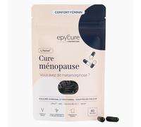 EPYCURE - Cure Ménopause - Équilibre Hormonal et Bien-Être - Lifenol™ (Houblon), Reishi, Vitamine D3 - Bouffées de Chaleur & Confort - 1 Mois - Vegan