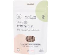 Epycure – Cure Ventre Plat – Complément minceur 60 gélules – Probiotiques, Piment de Cayenne