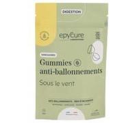 Epycure - Gummies anti-ballonnements - Sans sucre - Pomme-Poire - 60 gommes