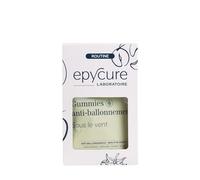 EPYCURE - Gummies Anti-Ballonnements - Digestion Facile sans Ballonnements - 100% Naturel - Menthe, Camomille, Bifidobacterium, Feuilles de Framboisier - Goût Pomme-Poire - Vegan (Coffret de 3)