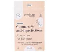 EPYCURE - Gummies Anti-Imperfections Sans Sucres - 99% Naturel - Maintient une Peau Saine, Réduit l'Acné, Régule le Sébum, Ortie, Vitamine B6, Zinc - 1 Mois - Vegan - Fabriqué en France