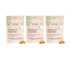Epycure Gummies Coupe-Faim - Satiété et contrôle du poids 3x30 pc(s)
