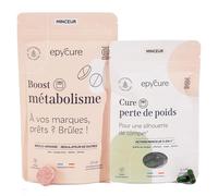 Epycure Pack Duo Brûle-Graisse - Action Minceur et Détox du Corps Grâce au Déstockage des Graisses