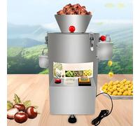 EpyGnom Éplucheuse de Châtaignes en Acier Inoxydable Électrique, Machine a Éplucher Les Châtaignes Automatique, 100-200 Kg/H, Ouverture-Châtaignes avec Minuterie et Signal Sonore 10blades