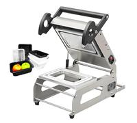 EpyGnom Machine De Scellage Thermique Manuelle pour Barquettes Emballages Alimentaires, avec Réglage de la Température par Bouton, 7 a 8 Scellages/Minute, pour Plats a Emporter 180 * 130