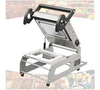 EpyGnom Machine de Scellage Thermique pour Films Alimentaires, d'emballage Efficaces pour Les Boîtes a Emporter, Plateaux de Restauration, Barquettes de Légumes Frais, 7-8 Cycles/Minute 180 * 130