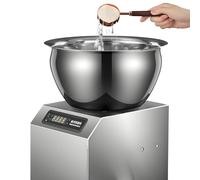 EpyGnom Pétrin Professionnel, Pétrin à Spirale Électrique avec Fermentation Thermostatique, Minuterie Intelligente et Bol Amovible en Acier Inoxydable pour Pâtisseries et Pizzerias 5kg