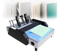 EpyGnom Relieuse Automatique pour L'impression Scolaire Plieuse de Papier A3 Maximum 31,5 X 43,9 Cm Agrafeuse de Reliure Automatique pour Brochures Manuels Invitations Black