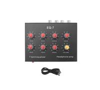 EQ-7 Car Audio Headset Amplifier 7-Band EQ Equalizer 2 Channel Digital Sound Equalizer