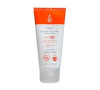 Eq | Crème Solaire Bio SPF 30 - Visage et Corps - pour toute la famille - 50ml - Filtres Minéraux - Respecte le milieu Marin - Made In France