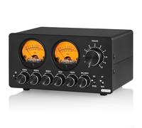 EQ5PRO 5 bandes pour égaliseur EQ avec récepteur et VU mètre, préamplificateur audio stéréo pour entrée AUX, gain ± 5 dB, fréquence 100 Hz à 10 kHz