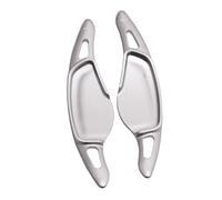 EQAUHYB Shift Paddles Compatible avec pour G30 G31 2017 2018 2019 Palettes De Changement De Vitesse Extension De Volant Extension De Levier De Vitesse De Volant(Silver)