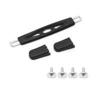 EQEQE Sangle de poignée de bagage, sangle de traction, 1 pièce, support latéral en plastique for valise de coffre à bagages, noir RB-015C 237x24x20mm